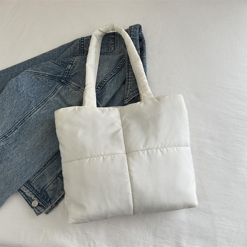 High Value Nylon Cloud Bag Sweet Versatile Tote Bag Lazy Wind Large Capacity Shoulder Bag