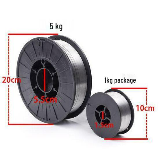 0,5 kg samoochranný trubičkový drát pro MIG svařování bez ochranného plynu, uhlíková ocel, 1,0 mm, malý cívka