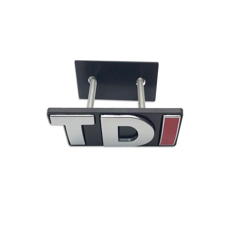 Auto Styling Zubehör 3D TDI Front Motorhauben Grill Abzeichen Emblem Aufkleber