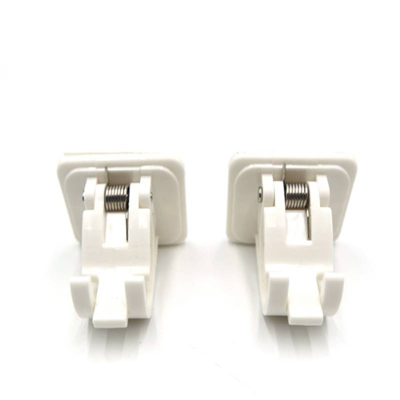 Non-Perforated Curtain Rod Supports 4 Pack, Strong Adhesive Brackets for Easy Installation