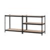 VEVOR Storage Shelves, 5-Tier Adjustable, 1134 kg Capacity, Heavy Duty Garage Storage Shelving Unit, Metal Utility Rack Shelf
