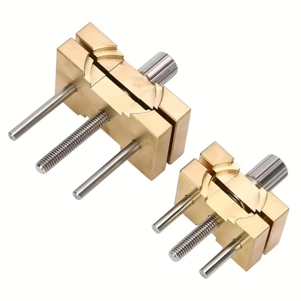 Многофункциональный держатель механизма часов Фиксированная основа Инструменты для ремонта часов Часовщики 2 PC