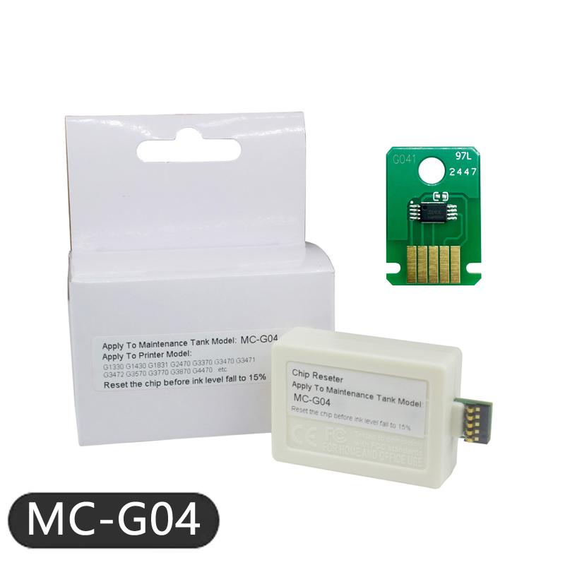 MC-G04 Maintenance Cartridge Chip Resetter For Canon G1130 G2170 G3170 G1230 G2270 G3270 G1737 G2770 G3770 G1737 G1830 G2430