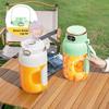 Multifunctional Portable Juicer Cup with Digital Display Large-Capacity USB Rechargeable Cordless Smoothie Blender