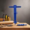 Durable Adjustable Plastic Umbrella Base; Anchor Spike for Beach and Patio; Garden Sun Shade Stand; Ground Fixing Auger.