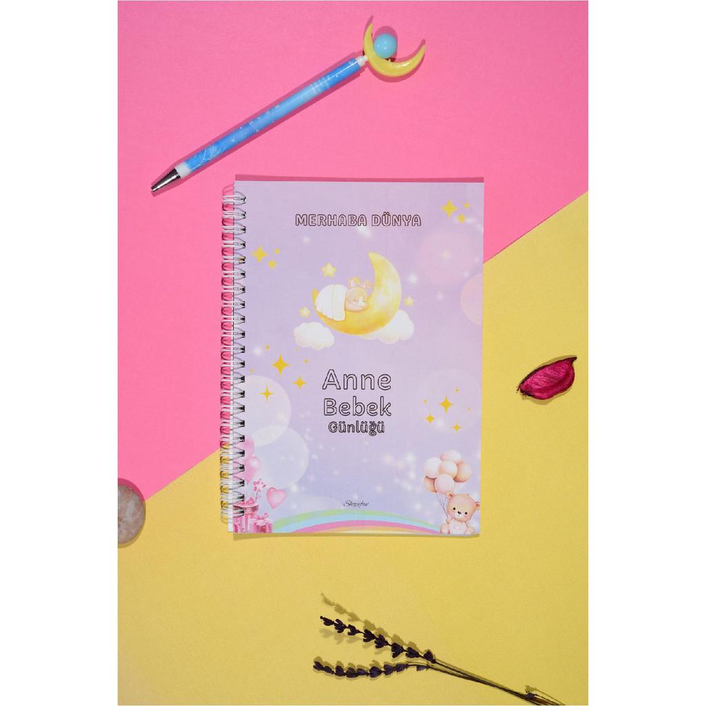 Schwangerschafts- und Mutter-Baby-Tagebuch: Sammeln Sie Erinnerungen, schaffen Sie Erinnerungen, die ein Leben lang halten