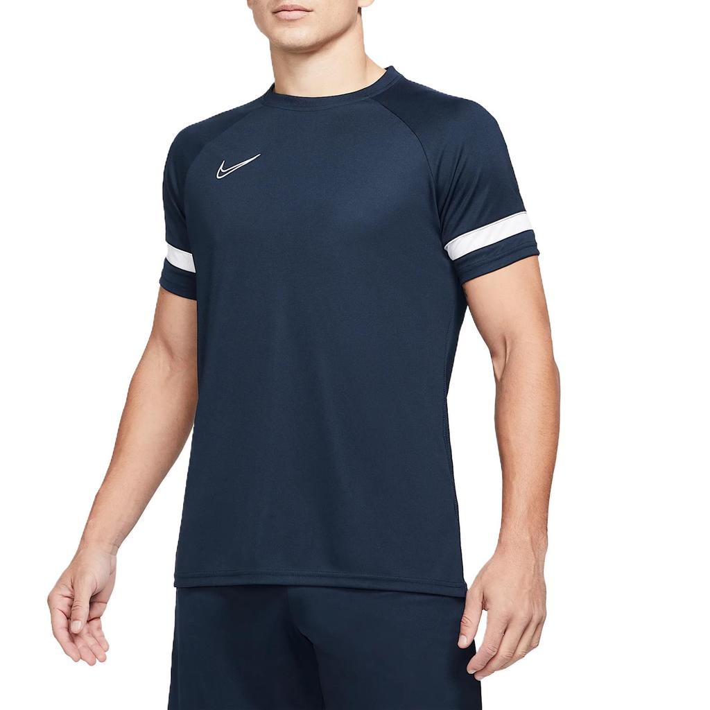 Nike Dri-Fit Academy Comfortable Versatile Simple Fashion Soccer Jersey Men Tops Blue CW6102-451