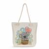 Koala print thick rope single-shoulder beach bag 7265