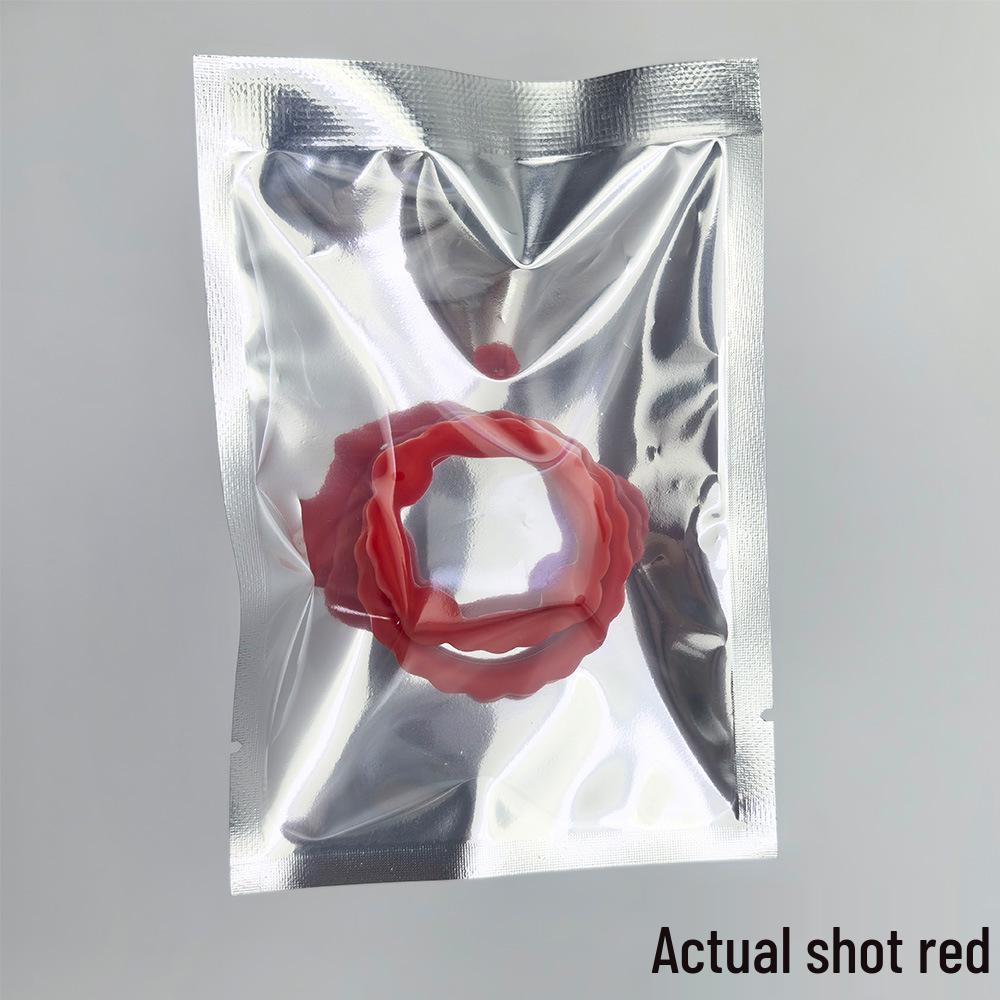 4-Piece Silicone Cock Ring Set for Delayed Ejaculation & Restraint