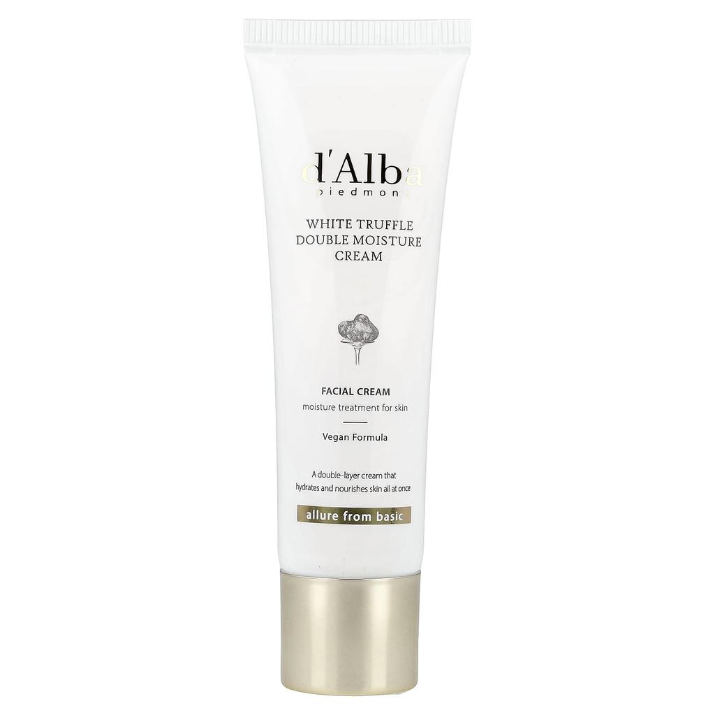 d'Alba, White Truffle Double Moisture Cream, 60ml (2.02 fl oz)