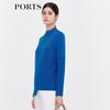 Ports Women's 100% Wool Round Neck Knit Sweater