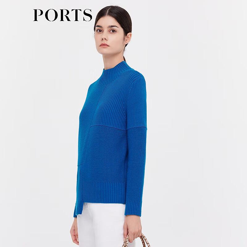 Ports Women's 100% Wool Round Neck Knit Sweater