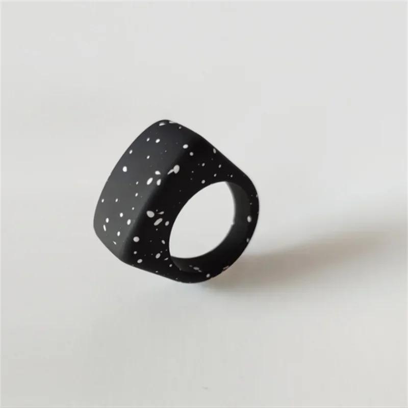 

1pc Creative Ring Fashion Chunky Ring Decorative Acrylic Knuckle Ring Finger Joint Unisex Zircon Accessories