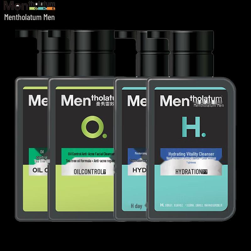 

Mentholatum Facial Cleanser Multi-Effect 4-Bottle Bundle