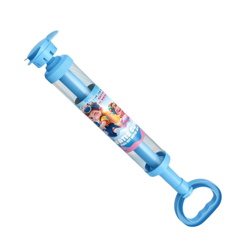 Rotating Spray Water Gun for Kids - Pull-Type Spinning Fireworks Toy for Summer Outdoor Beach Fun