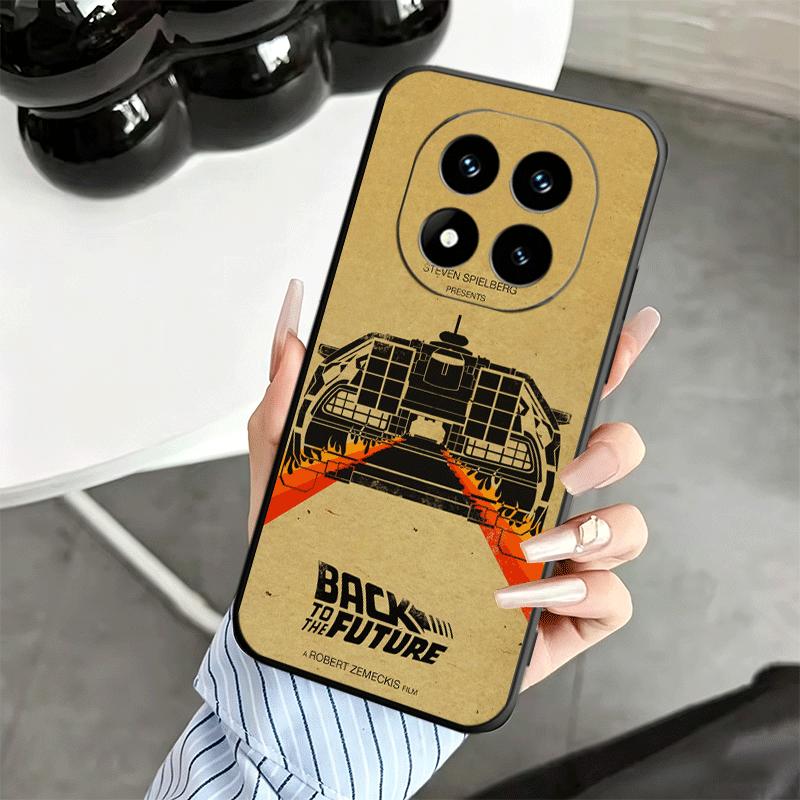 Back To The Future Soft Phone Case for Xiaomi Redmi Note 12 13 14 15 Pro Plus 11 12S 11S 11T 10 4G Black Cover Back Shell