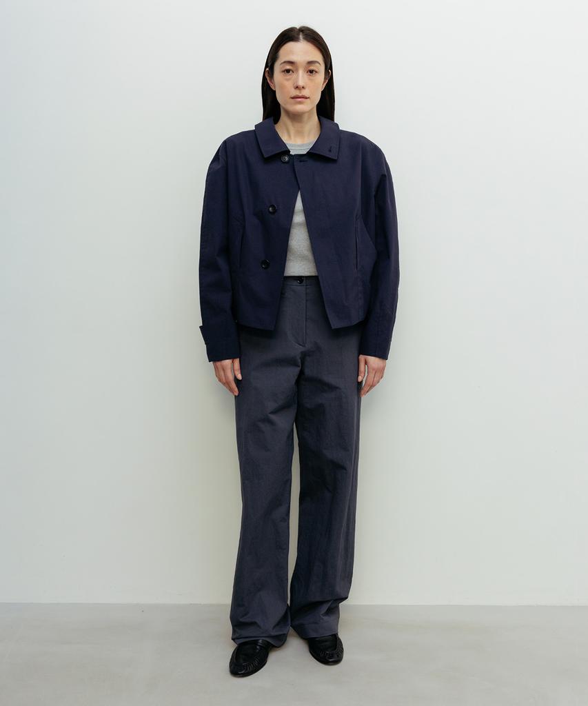 Beullaengkeulumumeon Washed Roll-Up Pants_Blue
