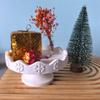Christmas Silicone Tray Mold for Baking Crafts Food Grade Flexible Holiday Decorating Candy Chocolate Ice Cubes Making