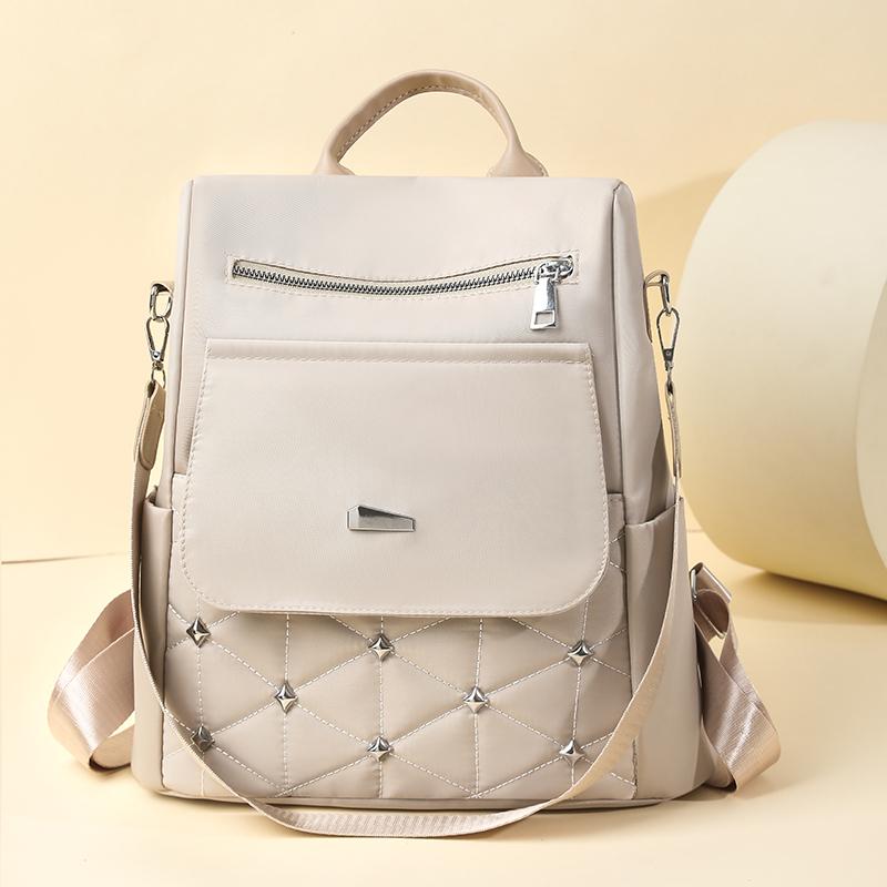 Multi-Functional Backpack Women's Large Capacity Anti-Splashing Anti-Theft Backpack Shoulder Bag