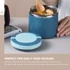 NUOLUX Soup Cup, Insulated Lunch Jar, Large Capacity (1000ml), Stylish and Cute, Airtight, Stainless Steel, Leak-Proof, Lightweight, Compact,