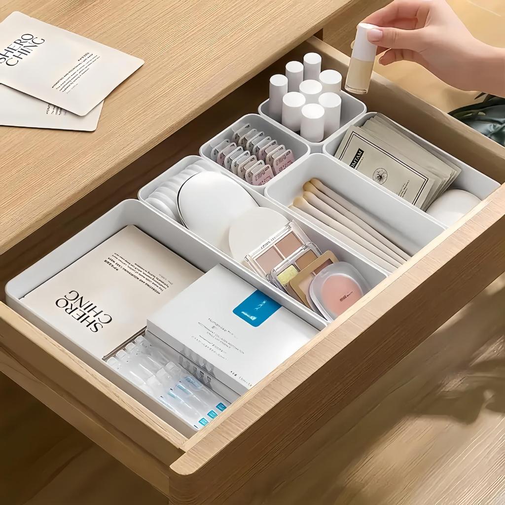 Desktop Drawer Organizer for Home, Dorm, or Office - Perfect for Sundries, Cosmetics, and Stationery
