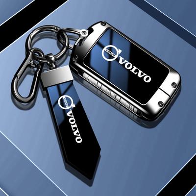 Funda Protectora de Aleación de Zinc para Llave de Coche Soporte Bolsa para Llaves Para XC60 XC40 XC90 S90 V60 S60 V90 C40 Polestar 1 Polestar 2 Accesorio