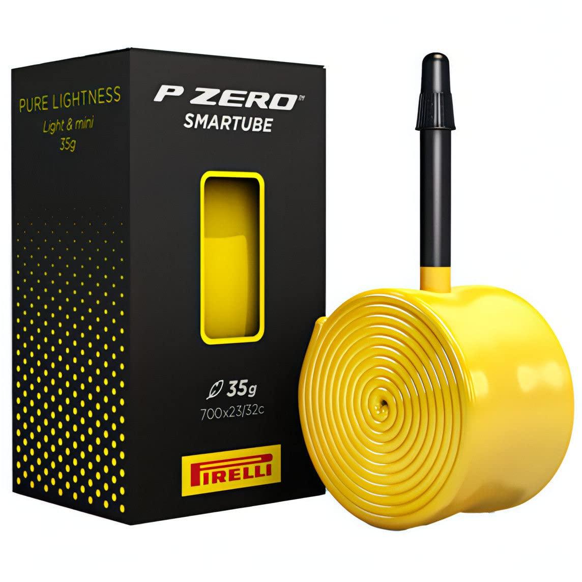 

P ZERO SMARTUBE 700x23-32C Presta style 80mm DISC & rim One size жёлтый