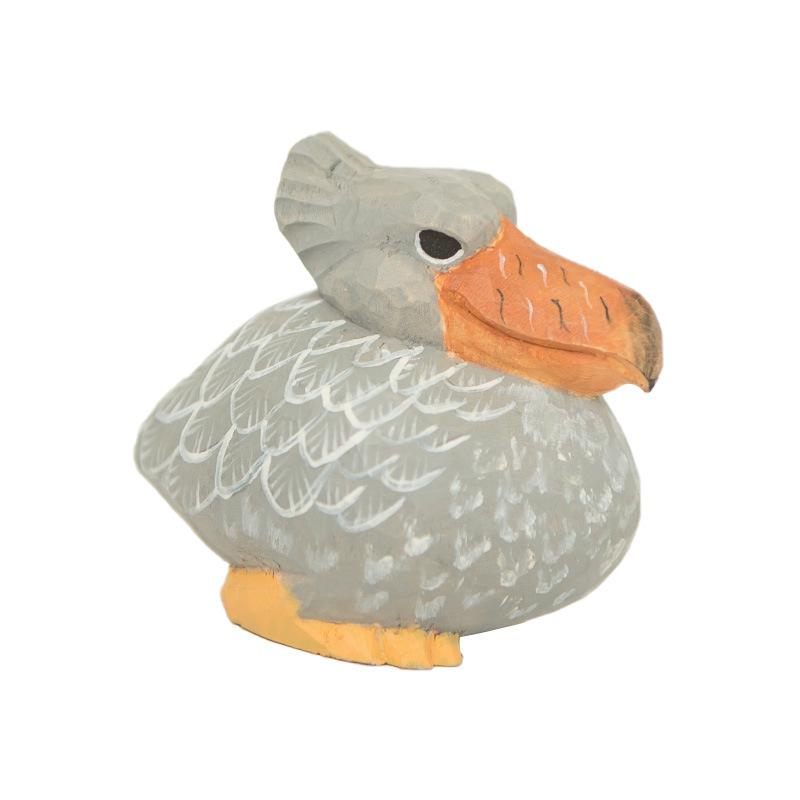 Ornaments Nordic-style Wooden Carvings Animals Birds Crafts Interior statue Cute Home Decorations Office Desktop Accessories