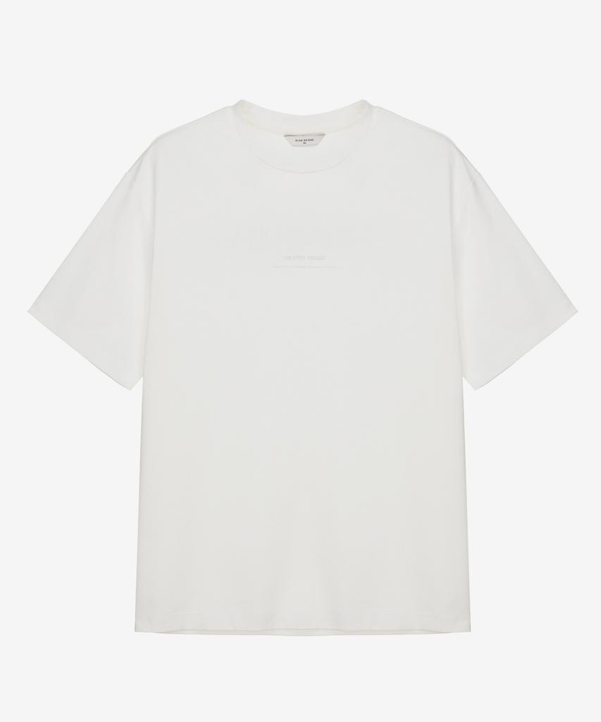 MINDBRIDGE Supima_Lettering Semi-Oversized T-Shirt - 2 Colors Myts3101
