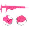 1pc Plastic Sliding Vernier Caliper Gauge Measure Tool Double Scale Ruler Length Measurement Tools Laboratory Appliance