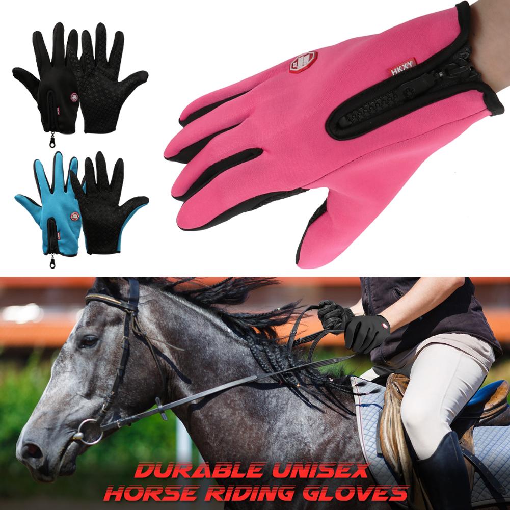 Motorcycle Gloves Winter Warm Touchscreen Outdoor Sports Gloves for Men Women Waterproof Windproof Anti-Slip Winter Gloves