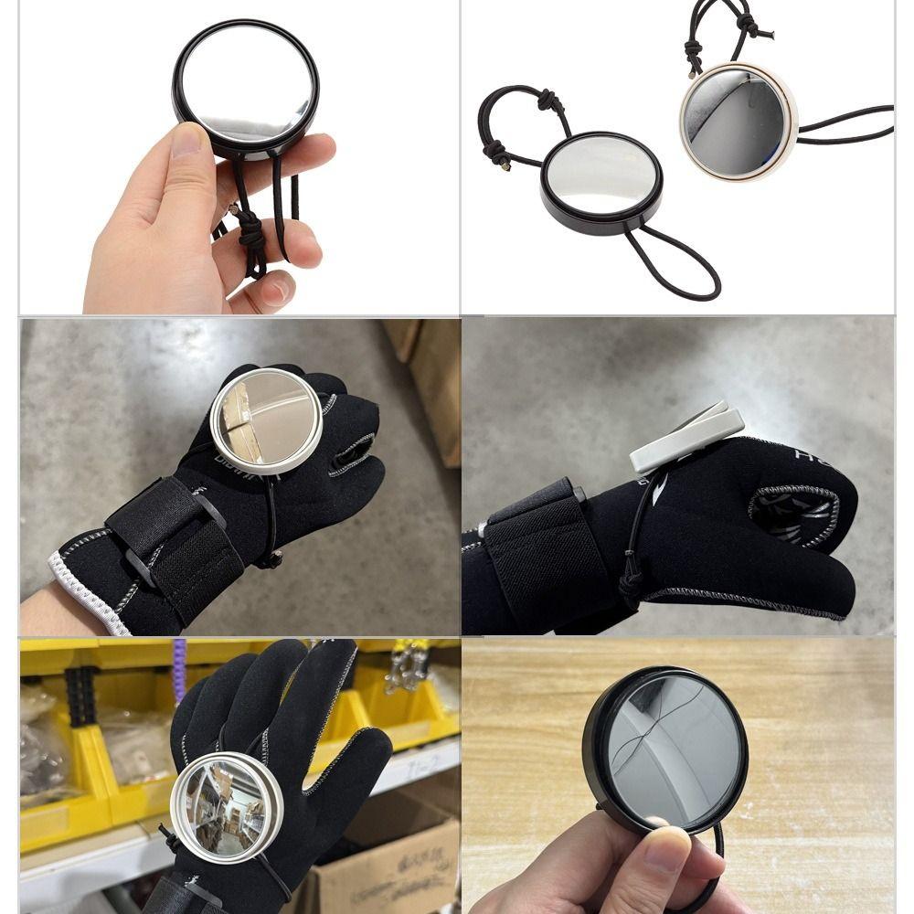 Convex Lens Diving Wrist Mirror Observation Diving Observe Mirror  Swimming Activities