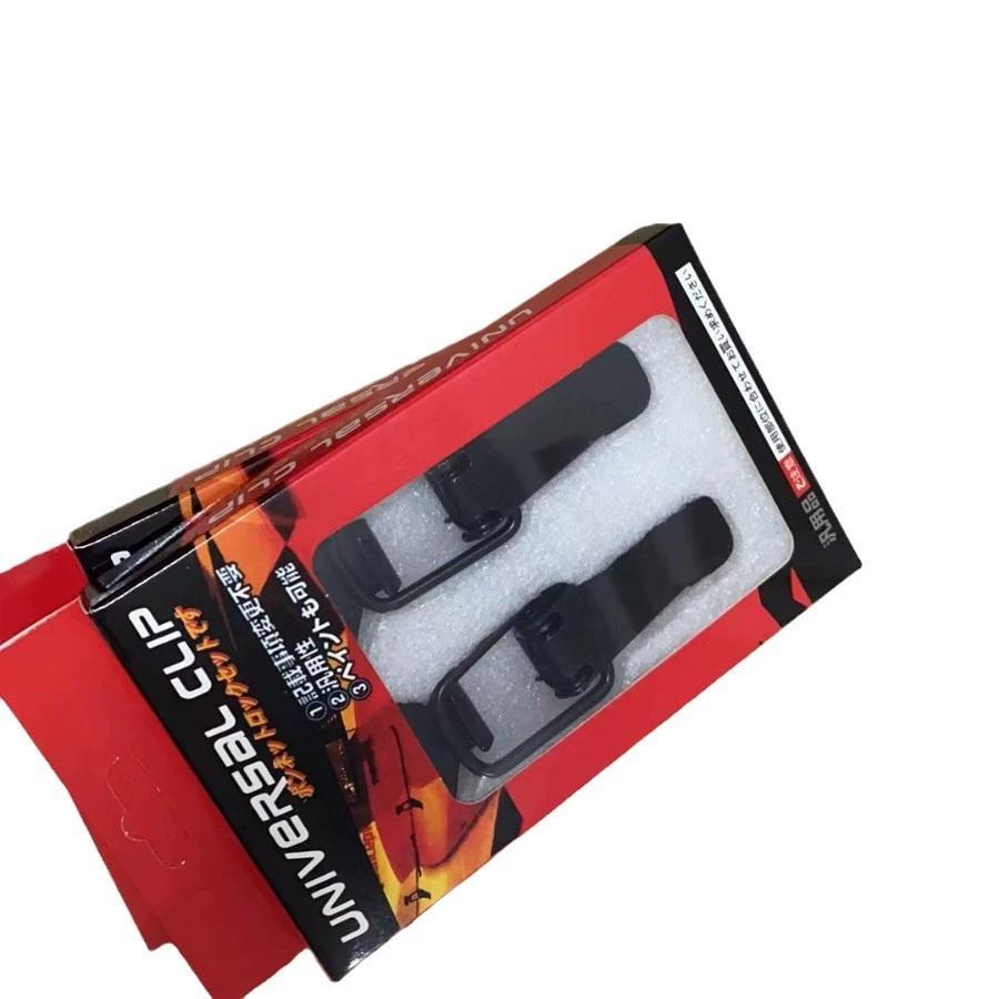 2pcs Universal Car Bumper Clip Hook Retainer Front Bumper Trunk Fastener Lock Body Kit Fixing Buckle Auto Accessories