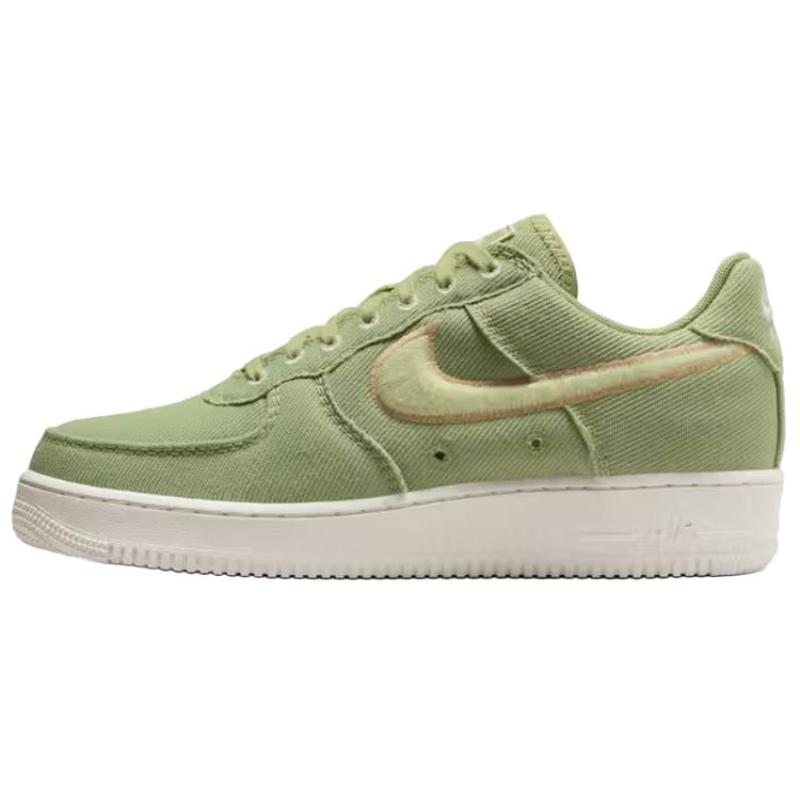 Nike Air Force 1 Anti Slip Wear Resistant Low Top Skateboard Shoes Unisex Green  Sneakers  HV1204-300