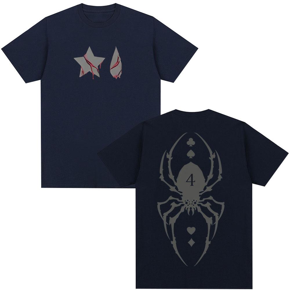 Anime Hunter X Hunter T Shirt Spider Phantom Troupe Vintage Short Sleeve Tshirt Mens Women Clothing Cotton Oversized Tshirts