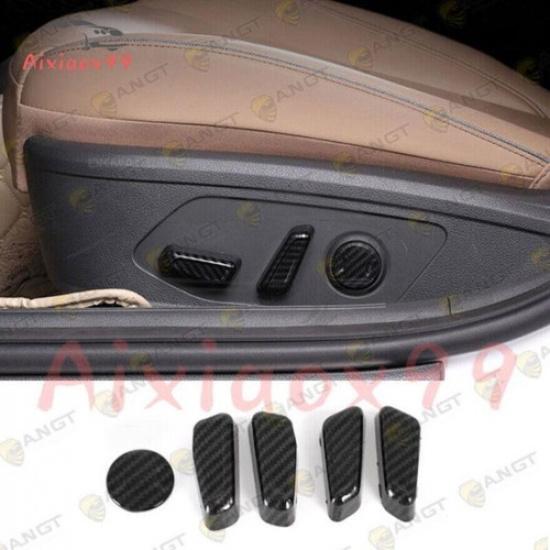 ABS Carbon Electric Seat Adjustment Frame handle Cover Trim for Kia EV6 22-