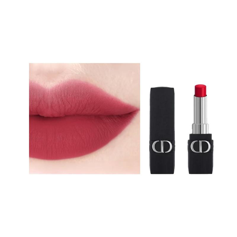 DIOR Lipstick #760 No gift box, no gift bag чёрный