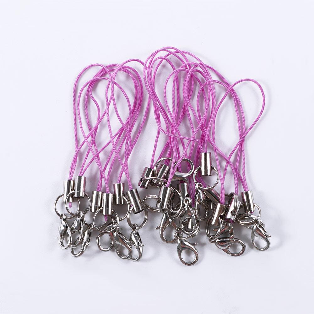 Handmade Materials Pendant Lobster Clasp Jewelry Making Mobile Phone Strap Hang Rope Mobile Phone