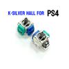 25 PCS K-Silver TMR Electromagnetic Joystick for PS4 PS5 Gamepad 3D Analog Hall Effect Joysticks Thumb Stick for XBOX Controller
