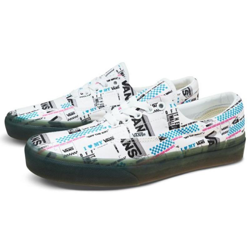 Vans Era Bmx Checkerborard Whitebluepink Vans VN0A4U3905M