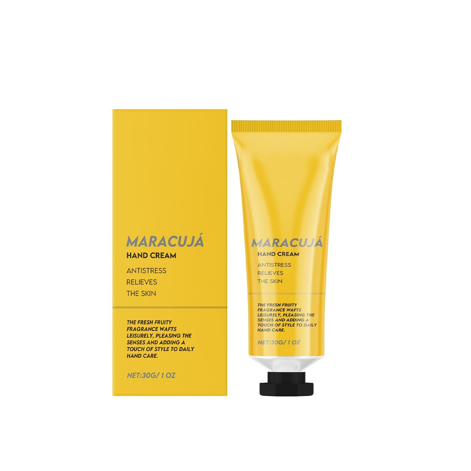 

Фруктовый легкий крем для рук Увлажняет сухие трещины Увлажняет без жирности(30г