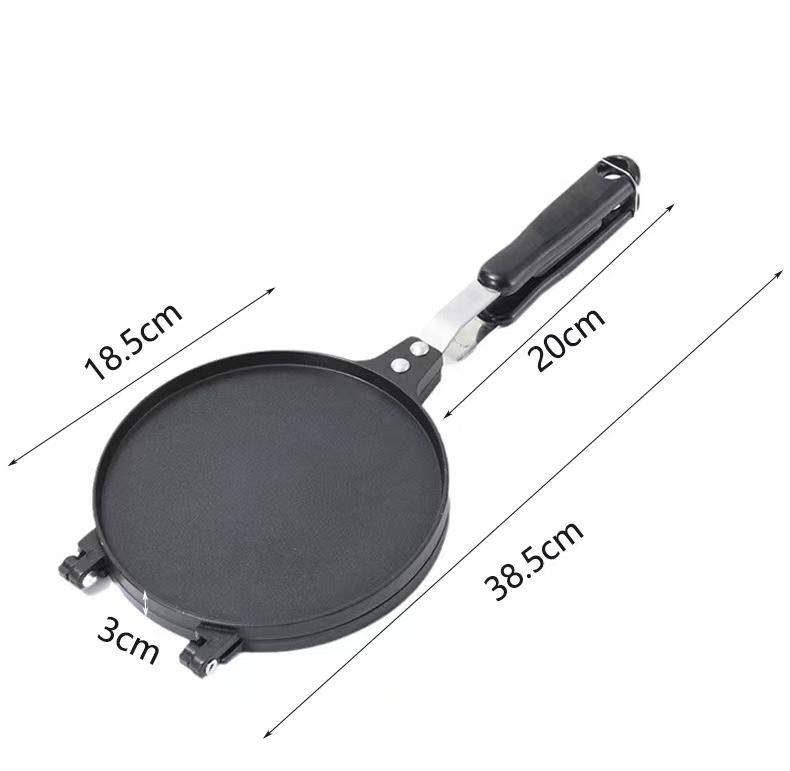 Non-Stick Omelett Form Egg Roll Baking Pan Vafler 17/20cm for The Baking Pan Cake Iskremmaskin Bakeware Home Cookie pan