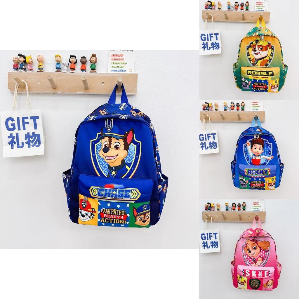 Paw Patrol Kids Backpack With Lightweight Nylon For School Kindergarten Boys And Girls Special Characters Included