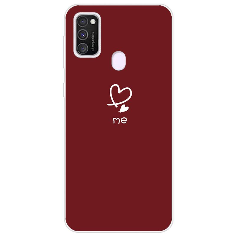 

Для Samsung M21 чехол 6.4 мягкий силиконовый чехол TPU для Samsung Galaxy M21 M 21 SM-M215FZGUSER m215 телефон задняя крышка бампер Funda Samsung M21