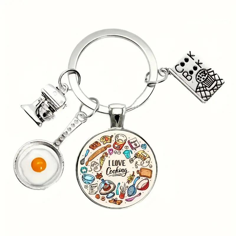

Chef s Favorite Egg Pan & Kitchen Tools Keychain