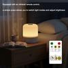 Touch LED RGB Night Light Table Lamp Rechargeable Dimming Bedside Lamp Bedroom Decoration Home Christmas Gift Children
