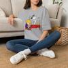Snoopy Woodstock Piano Scene T-Shirt | Peanuts Cartoon Tee