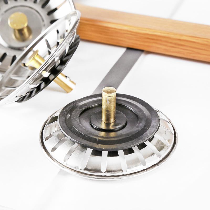 2Pcs Kitchen Sink Strainer Stopper Waste Plug Sink Filter Filtre Sink Strainer Filter Floor Drain Kitchen Tools