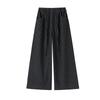 Women's Retro Striped Wide-Leg Pants, 2026 Spring/Summer, Tie-Up Loose Fit, Versatile Old Money Style.