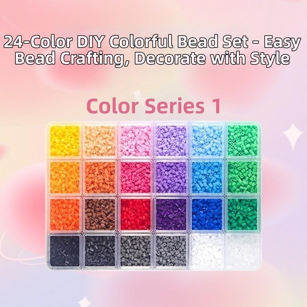 2.6mm Perler Hama Beads Kit DIY Make Puzzle Melting Beads Kits 3D Puzzle Beads Children Toy